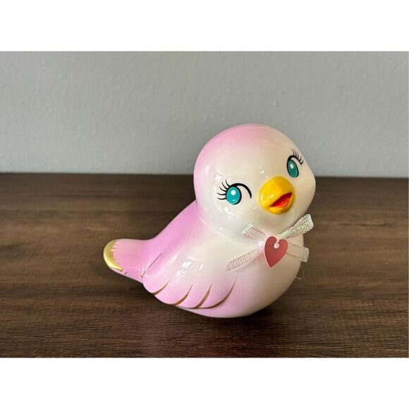Target Spritz Lavender Purple Ceramic Lovebird Valentine Day - Picture 1 of 6